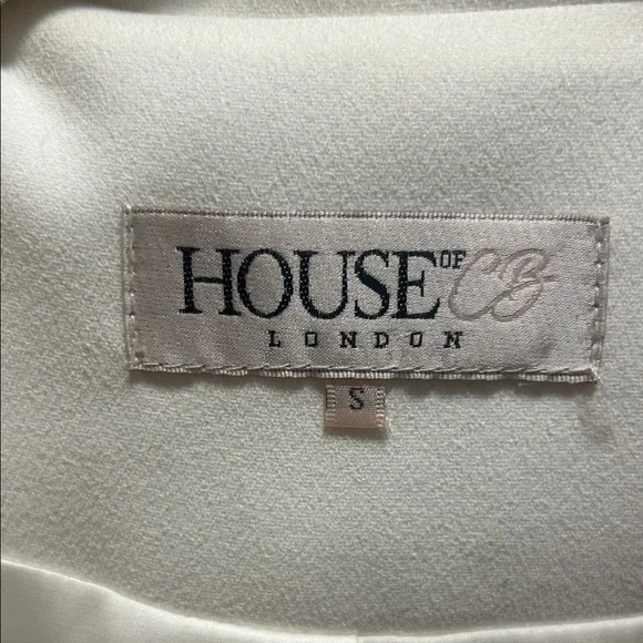 House of CB Ivory Long Sleeve Dress - Picture 7 of 11